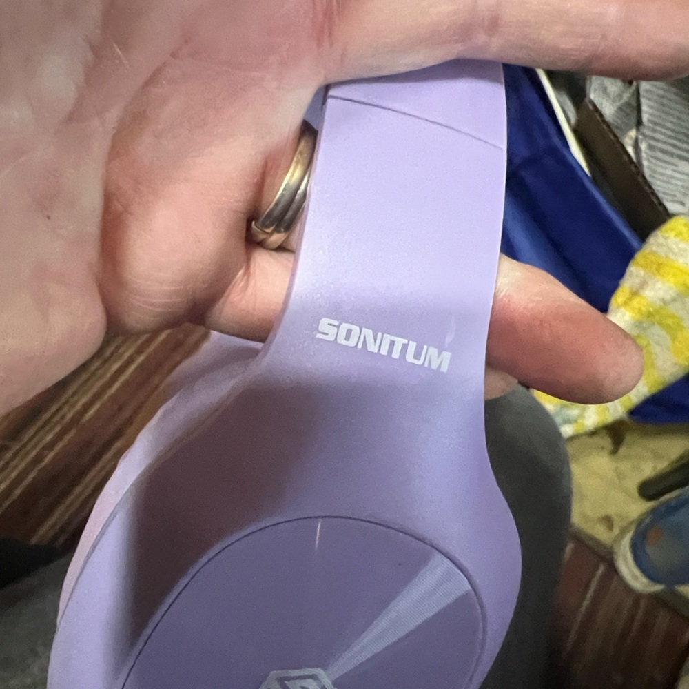 Purple Wireless Headphones